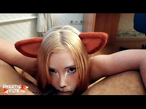 ❤️ Kitsune proguta kurac i spermu u usta ❤️❌  Seks na hr.hotpornphotos.ru ❤